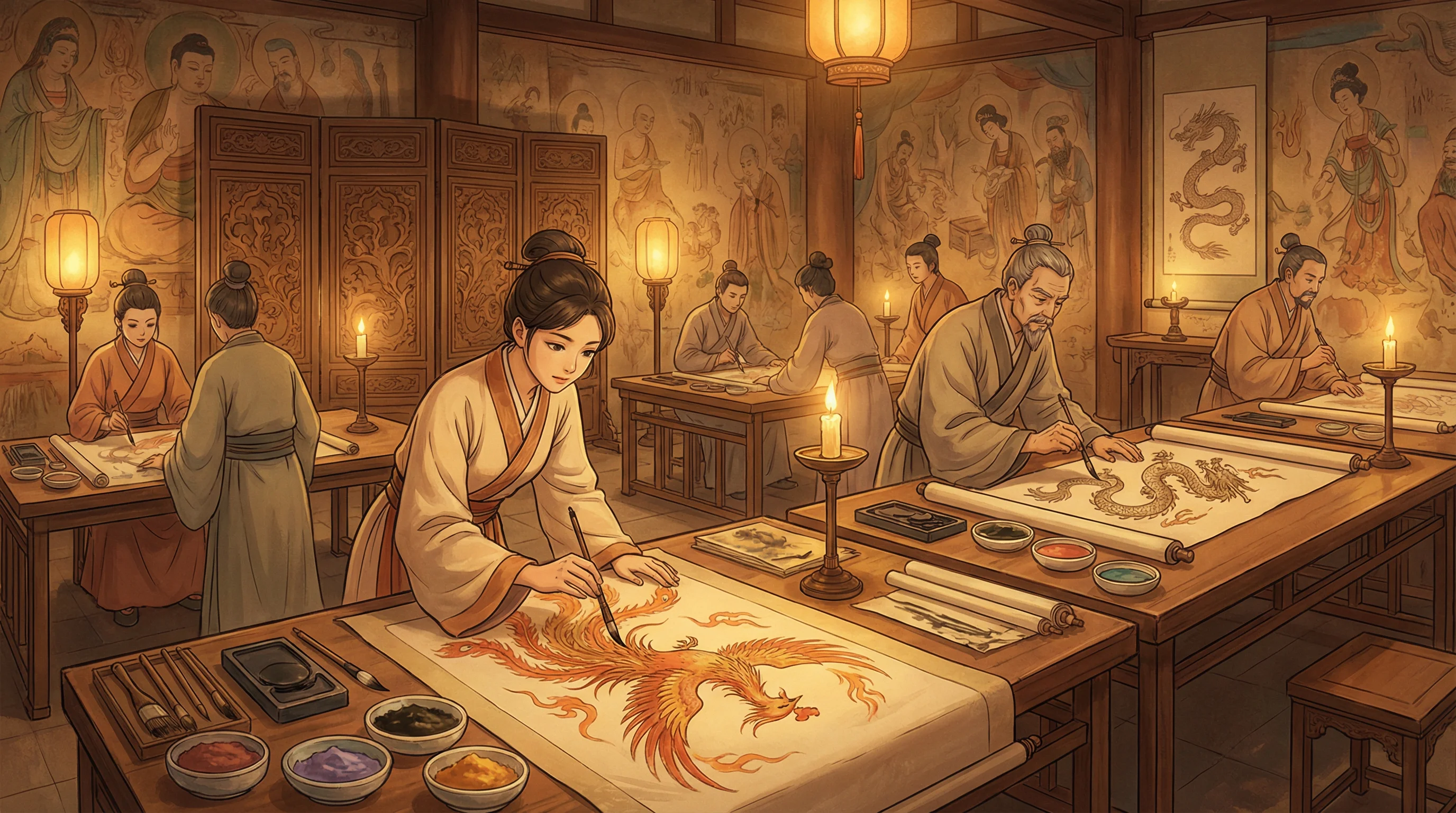 画师入驻 - 陈冠希 李宗瑞 国风动漫画师