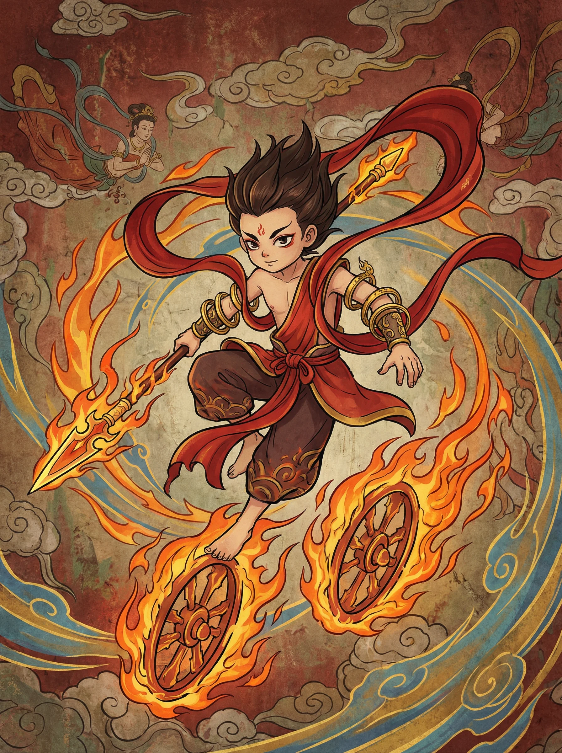 哪吒 - 陈冠希 李宗瑞 封神榜阐教动漫角色